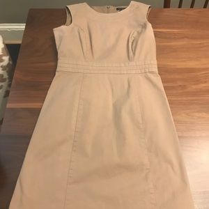 Brown Banana Republic sheath dress, sz 2P.